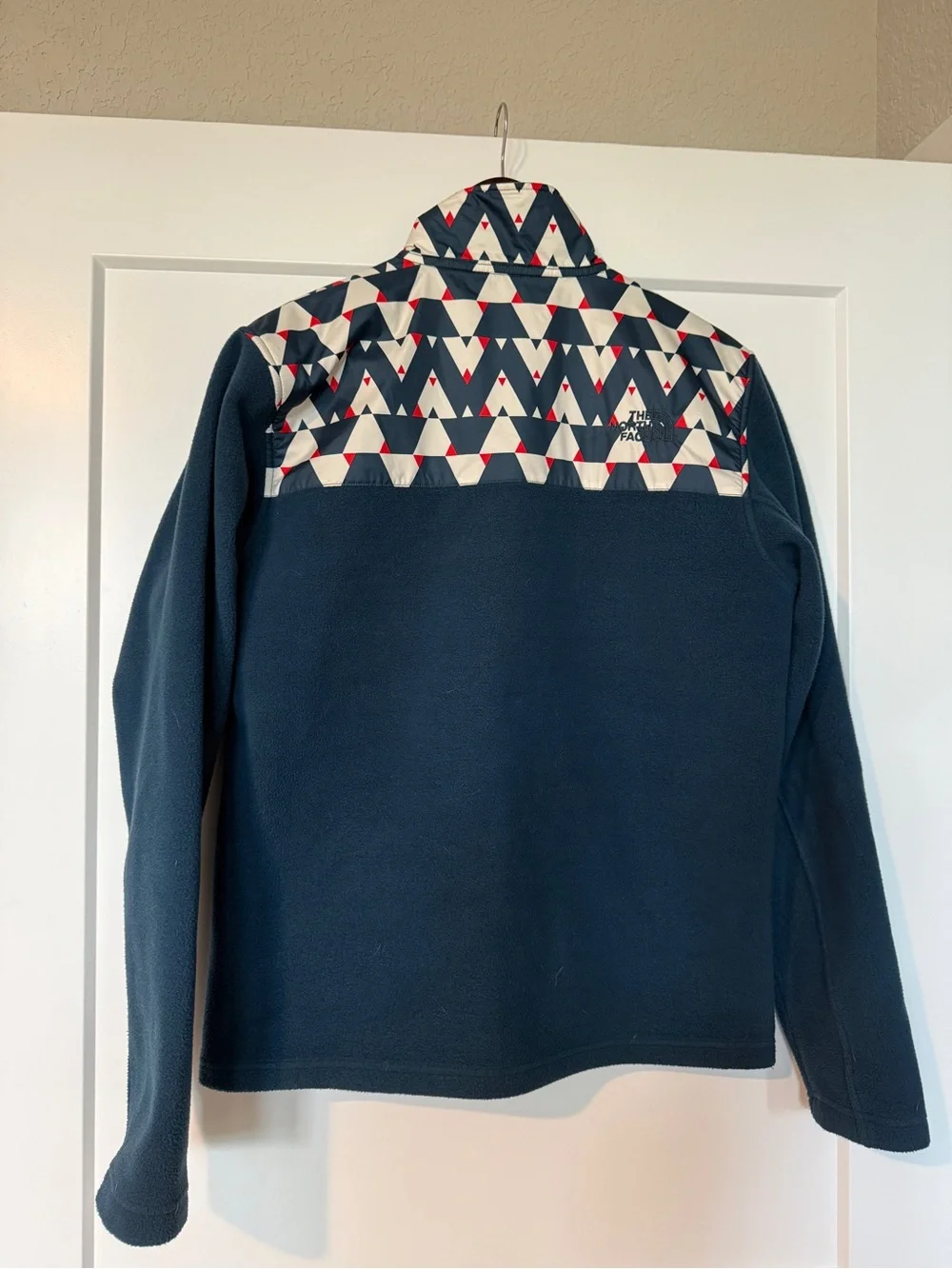 The North Face Fleece Aztec Full Zip Jacket Blue Men’s Small Women’s Medium
